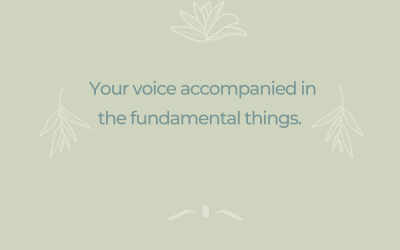 The fundamental things