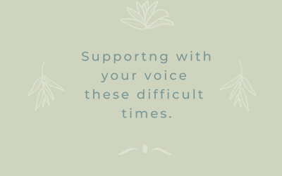 Supportive voice