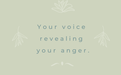Your anger