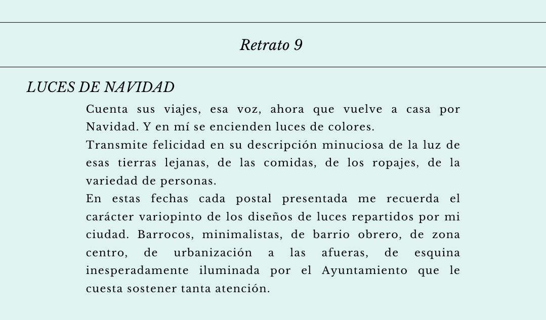 Retrato de voz 9 parte 1