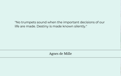 “No trumpets sound…”