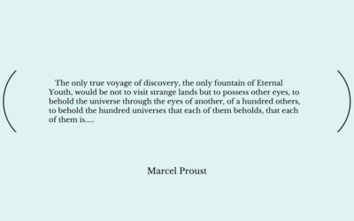 The only true voyage…