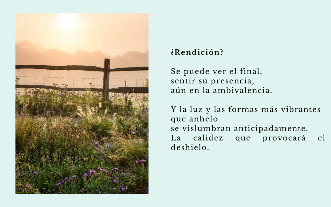 La voz de este paisaje…
