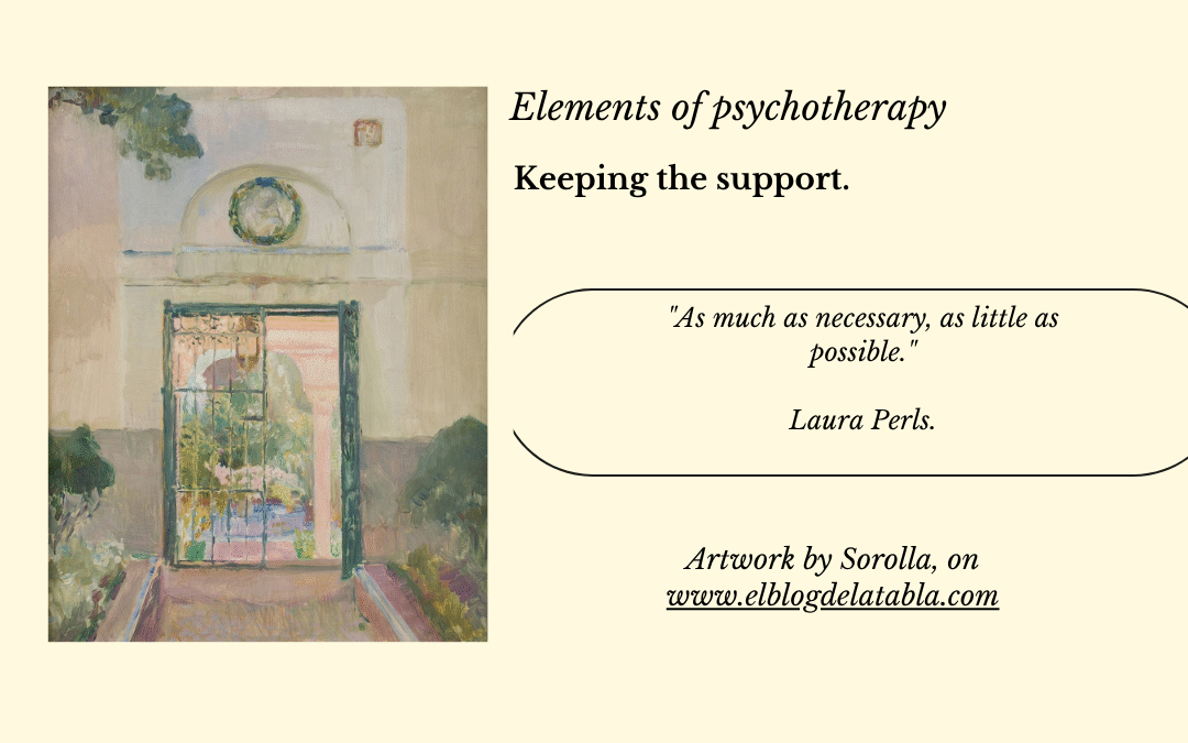 Elements of psychotherapy…