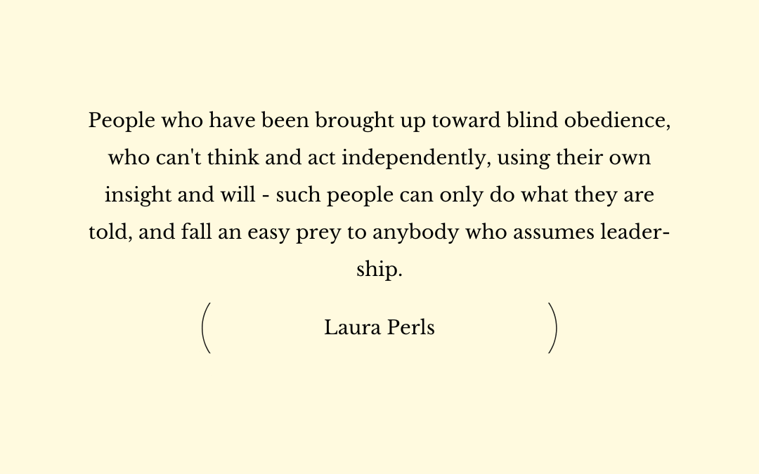 People who have been brought up…