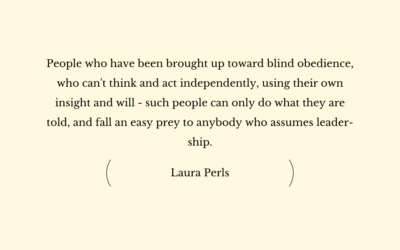 People who have been brought up…