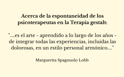 Acerca de la espontaneidad…