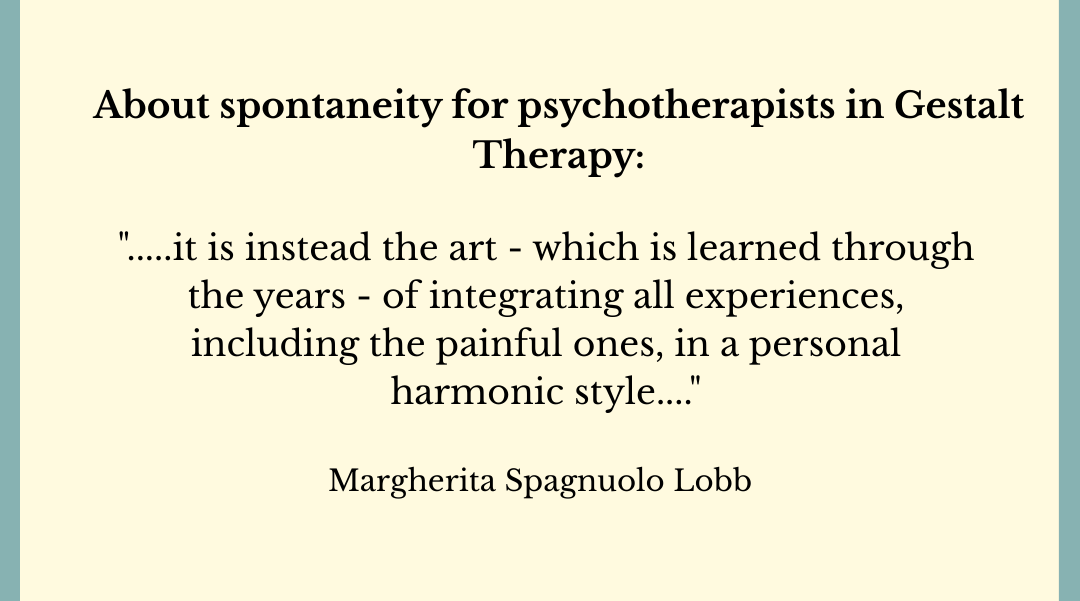 About spontaneity…